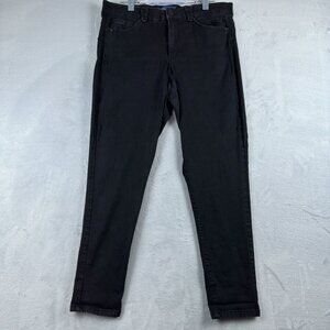 Democracy AB Solution Jeans Size 16 Womens Skinny Leg Mid Rise Black